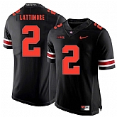 Ohio State Buckeyes 2 Marshon Lattimore Black Shadow Nike College Football Jersey Dzhi,baseball caps,new era cap wholesale,wholesale hats